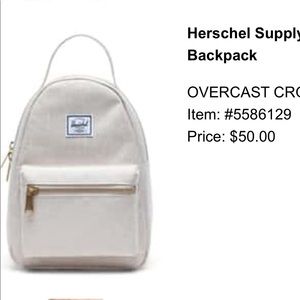 Herschel mini nova backpack